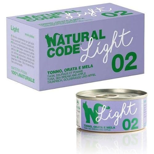 NATURAL CODE LIGHT 02 TONNO ORATA E MELA. 4x70GR von Natural Code