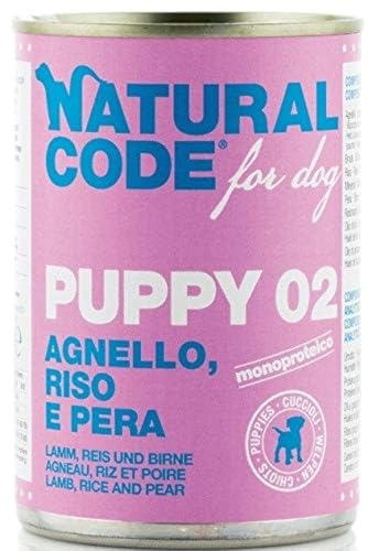 Natural Code Cibo Hundefutter für Welpen und Katzen (bis 12 Monate), Junior und Erwachsene (von 1 bis 8 Jahren) von Natural Code