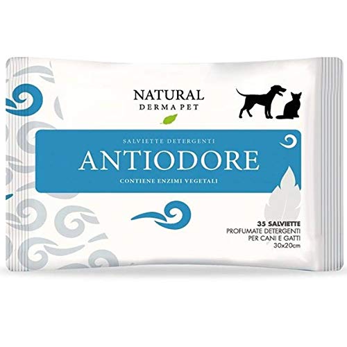 DERBE SALVIETTE Natural Derma Pet Anti-Odore, 35 Stück DERBE SALVIETTE Natural Derma Pet Anti-Odore, 35 Stück von Natural Derma Pet