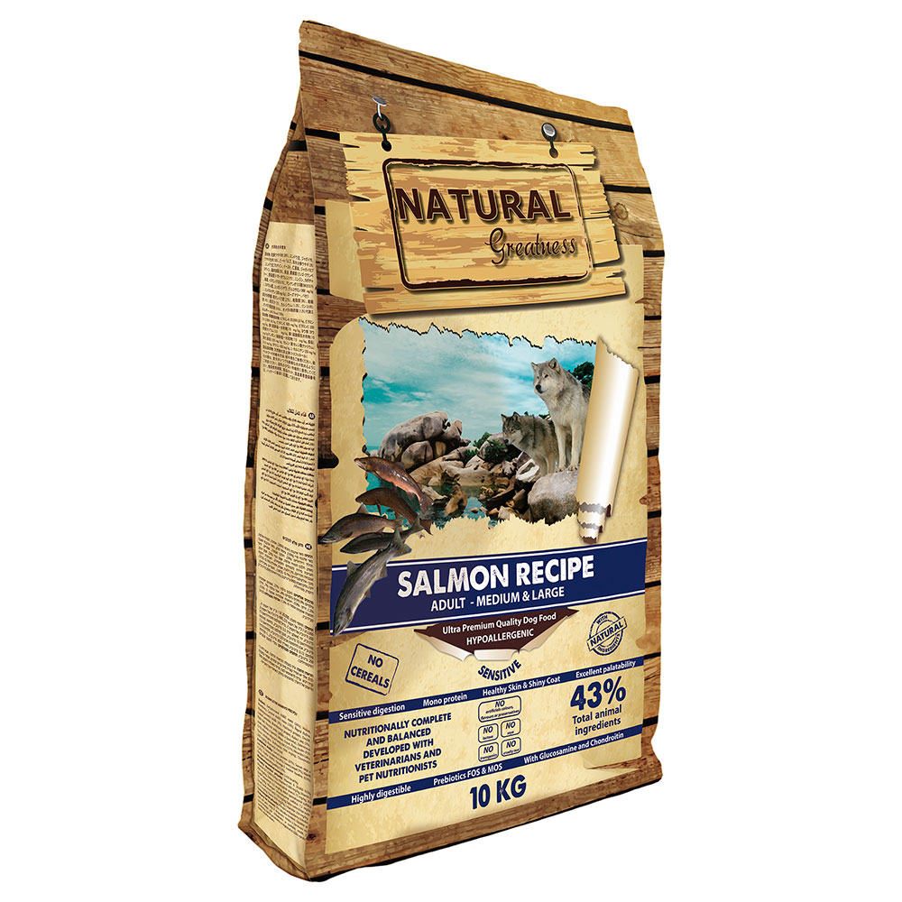 Natural Greatness Lachs - 10 kg von Natural Greatness