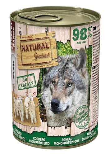 Natural Greatness Lamb Monoproteinic Recipe 6 X 400gr von Natural Greatness