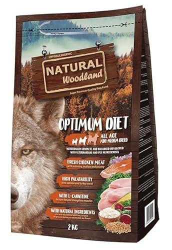 Natural Woodland Optimum Mini / Medium Breed Diet-2 KG Natural Woodland Optimum Mini / Medium Breed Diet-2 KG von Natural Greatness