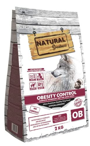 Natural Greatness 2 kg Veterinary Diet Dog Obesity Control Adult hondenvoer von Natural Greatness