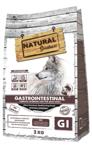 Natural Greatness Gastrointestinales Futter für Hunde | 100% natürlich ohne Getreide | Sack 2 kg | von Natural Greatness