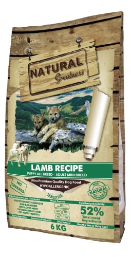 Natural greatness Lamb Recipe - Sensitive Mini - hypoallergeen von Natural Greatness