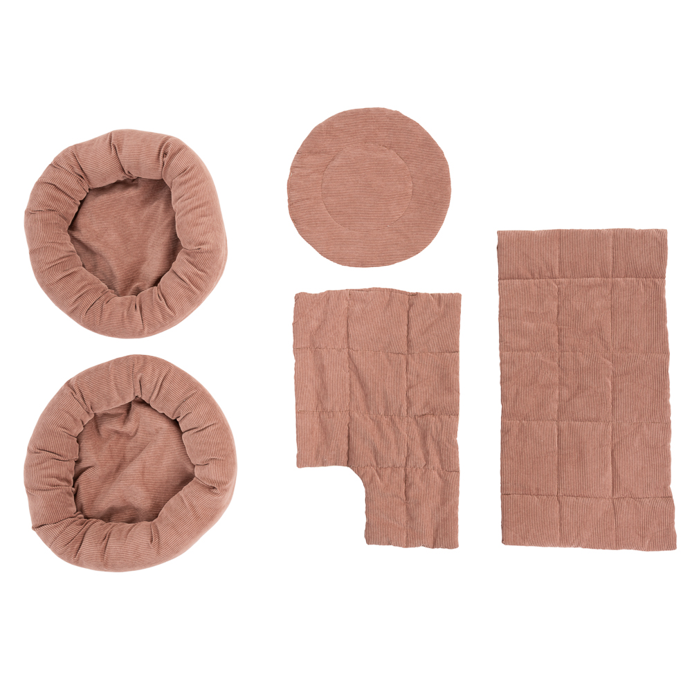 Natural Paradise Ersatzteile - Magnolia XL Plus Kissen-Set: Altrosa, Kord Natural Paradise Ersatzteile - Magnolia XL Plus Kissen-Set: Altrosa, Kord von Natural Paradise
