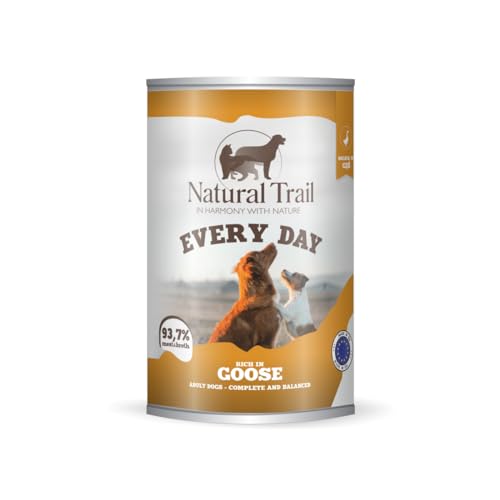 NATURAL TRAIL Every Day Dog 400g reich an Gans Premiumfutter Nassfutter für Hunde von Natural Trail