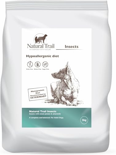 Natural Trail Insekte Protein, MONOPROTEIN, Insektenfutter, Hundefutter, Allergie (2kg) von Natural Trail