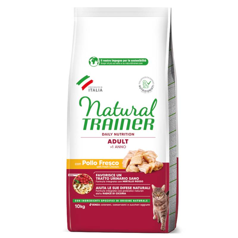 10 kg Natural Trainer Adult + 12 x 85 g Straccetti Adult Streifen in Soße gratis! - Sterilised Rohschinken 10 kg Natural Trainer Adult + 12 x 85 g Straccetti Adult Streifen in Soße gratis! - Sterilised Rohschinken von Natural Trainer