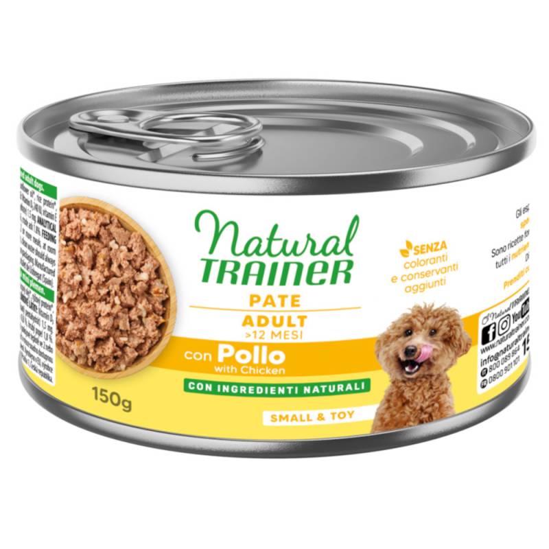 Natural Trainer Pate Small & Toy Adult - 150 g Huhn von Natural Trainer