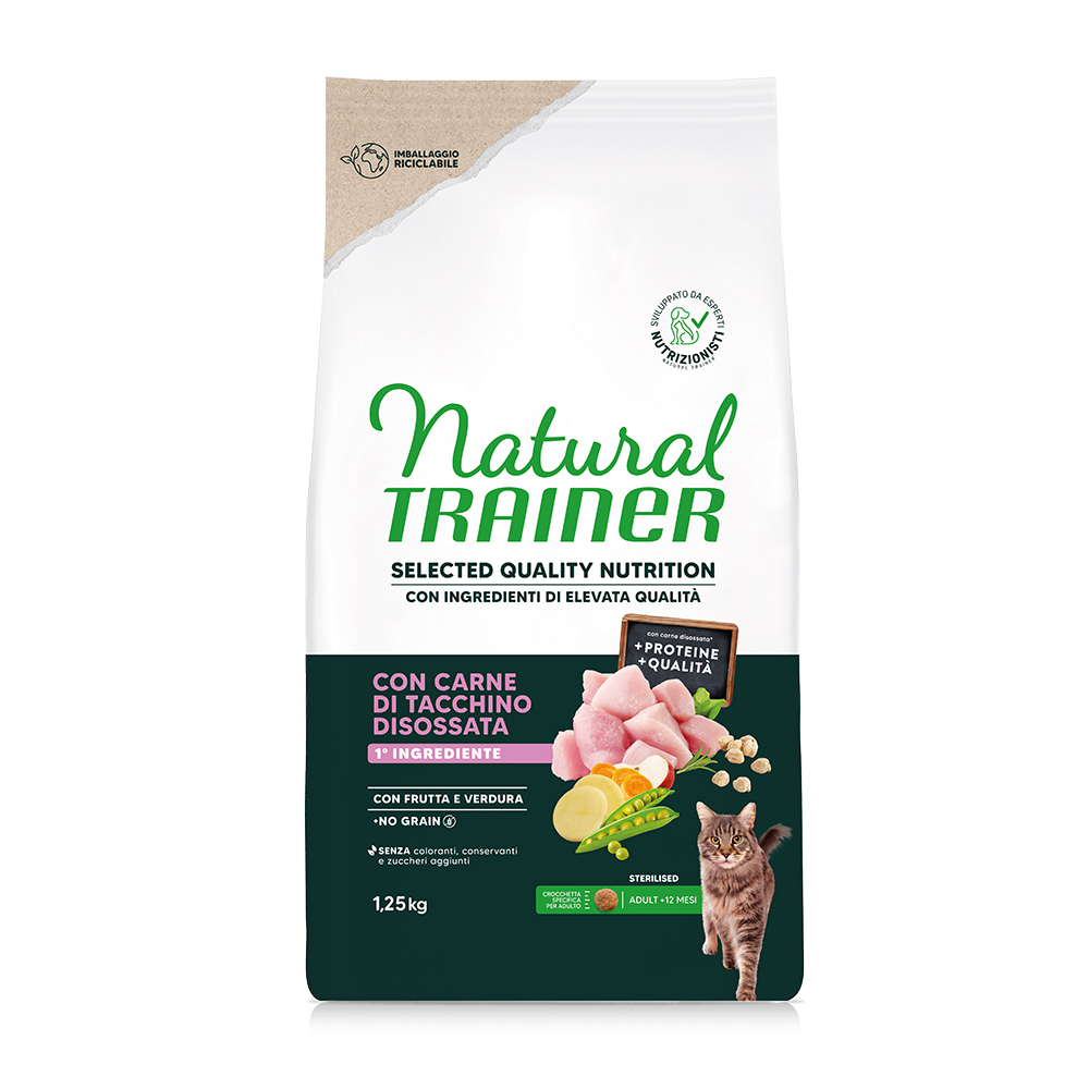 Natural Trainer Selected Quality Nutrition Sterilised Pute - Sparpaket: 2 x 1,25 kg Natural Trainer Selected Quality Nutrition Sterilised Pute - Sparpaket: 2 x 1,25 kg von Natural Trainer