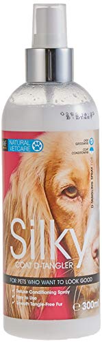 Natural VetCare Silky Fellpflegespray für Hunde und Katzen, 300 ml von Natural VetCare