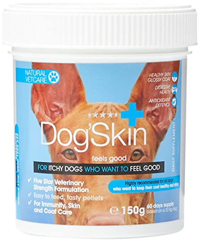 Natural vetcare Ergänzung für Hunde Haut, 150 g von Natural VetCare