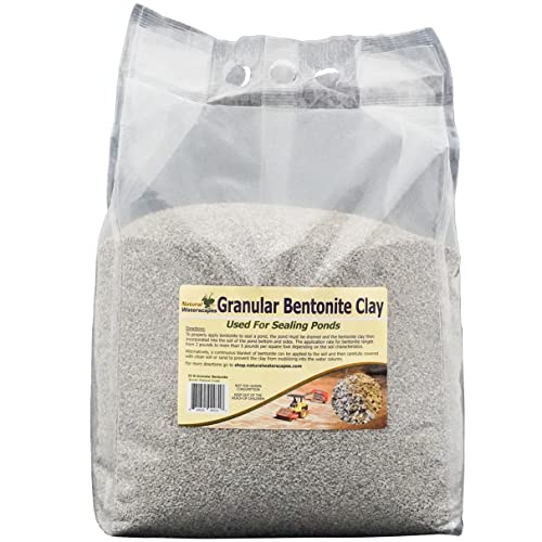 Granulat Natrium-Bentonit-Ton zur Teichversiegelung – natürliche Erde Ton Teichfolie 11,3 kg – Mischung von Chips und Pulver – Verwendung für Teichleck-Reparatur & Dam-Versiegelung Granulat Natrium-Bentonit-Ton zur Teichversiegelung – natürliche Erde Ton Teichfolie 11,3 kg – Mischung von Chips und Pulver – Verwendung für Teichleck-Reparatur & Dam-Versiegelung von Natural Waterscapes