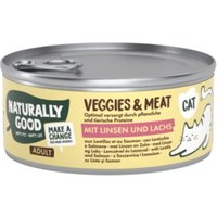 Naturally Good Veggies & Meat 12x100g Berglinsen und Lachs von Naturally Good