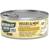 Naturally Good Veggies & Meat 12x100g Linsen und Huhn von Naturally Good