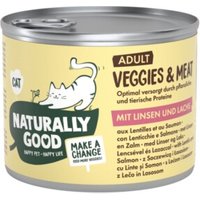 Naturally Good Veggies & Meat 6x200g Berglinsen und Lachs von Naturally Good