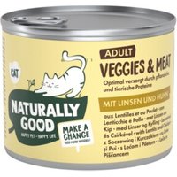 Naturally Good Veggies & Meat 6x200g Linsen und Huhn von Naturally Good