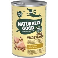 Naturally Good Veggies & Meat 6x400g Linsen und Huhn von Naturally Good