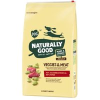 Naturally Good Veggies & Meat Ackerbohne & Rind Adult 12 kg von Naturally Good