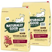 Naturally Good Veggies & Meat Berglinsen und Rind 2x2 kg von Naturally Good