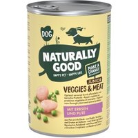 Naturally Good Veggies & Meat Erbsen & Pute 6x400 g von Naturally Good