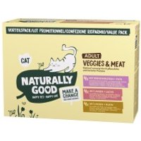 Naturally Good Veggies & Meat Katzenfutter Vorteilspack 12x100 g Naturally Good Veggies & Meat Katzenfutter Vorteilspack 12x100 g von Naturally Good