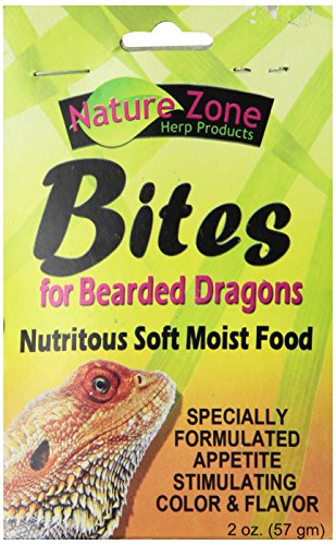 Nature Zone Snz54620 Bearded Dragon Bites Soft Moist Food, 57 ml von Nature Zone