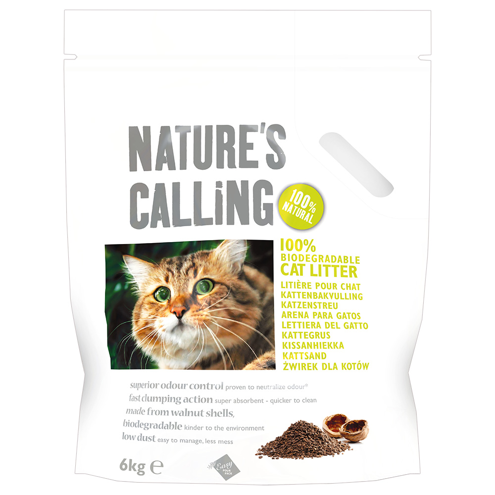 Nature's Calling Katzenstreu - 6 kg Nature's Calling Katzenstreu - 6 kg von Nature's Calling