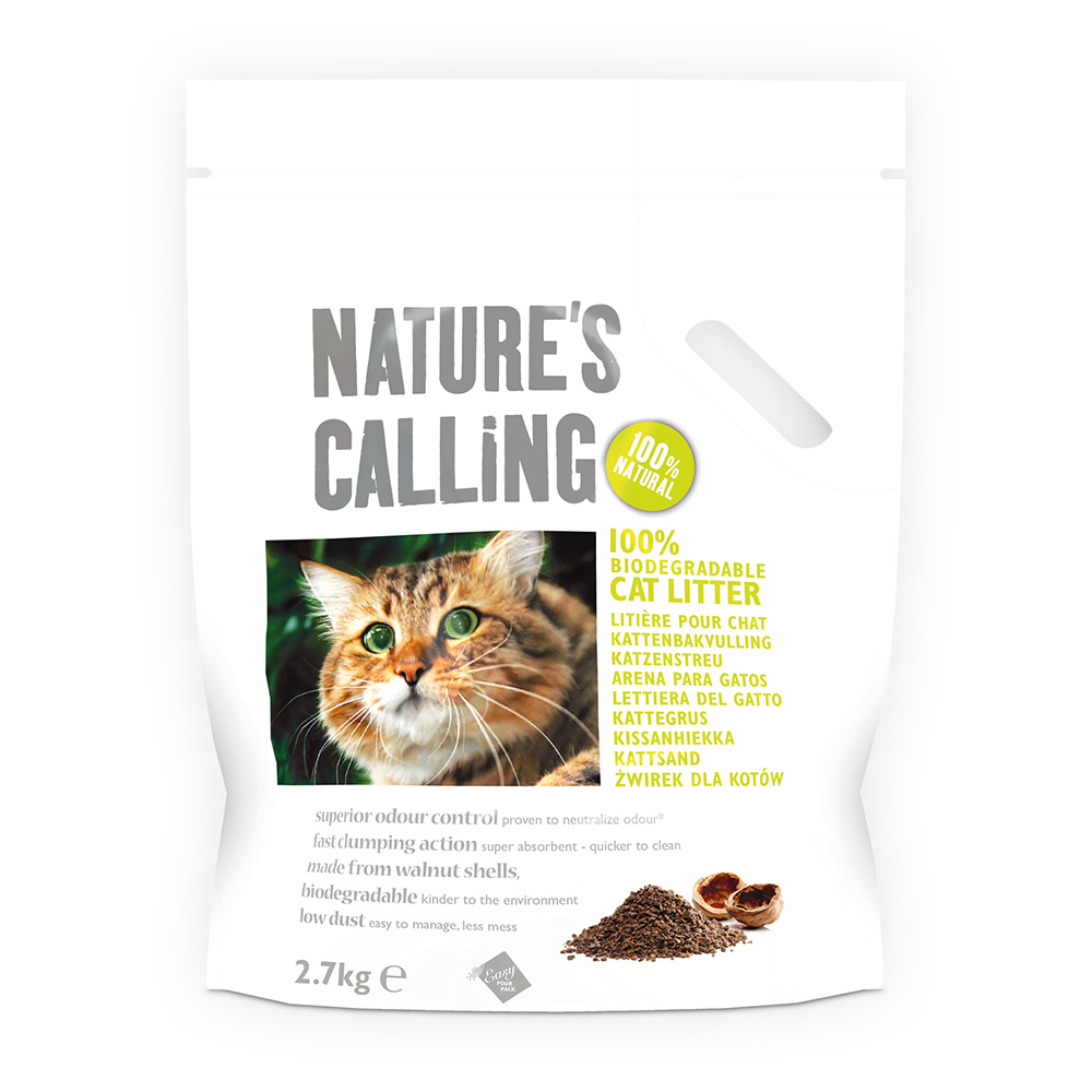 Nature's Calling Katzenstreu - Sparpaket: 2 x 2,7 kg Nature's Calling Katzenstreu - Sparpaket: 2 x 2,7 kg von Nature's Calling