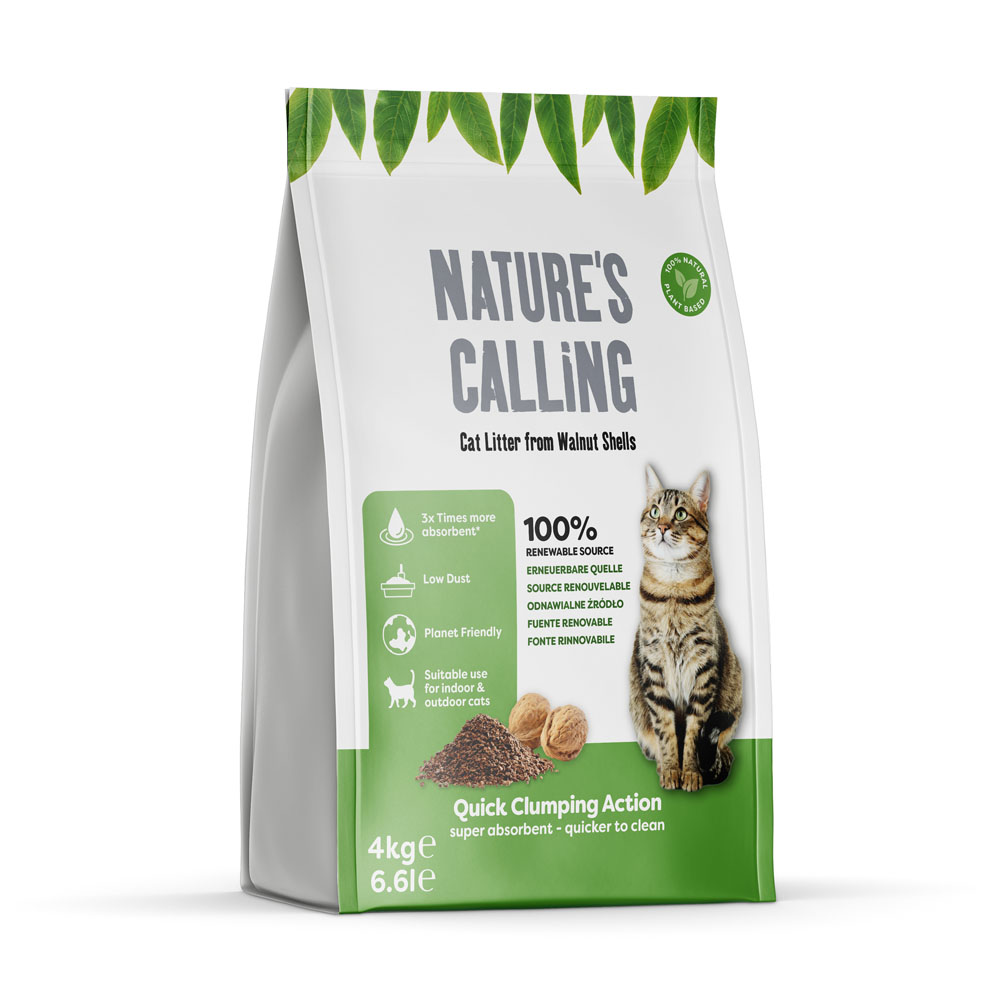 Nature's Calling Katzenstreu - Sparpaket: 4 x 4 kg Nature's Calling Katzenstreu - Sparpaket: 4 x 4 kg von Nature's Calling