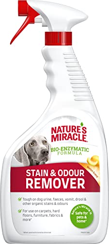 Nature’s Miracle Flecken- & Geruchsentferner Hund - Enzymreiniger für die einfache Beseitigung von Verschmutzungen, Geruchsneutralisierer mit Melonenduft, 946 ml von Nature’s Miracle