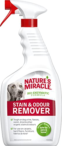 Nature’s Miracle Flecken- & Geruchsentferner Hund - Enzymreiniger für die einfache Beseitigung von Verschmutzungen, Geruchsneutralisierer mit Zitrusduft, 709 ml von Nature’s Miracle