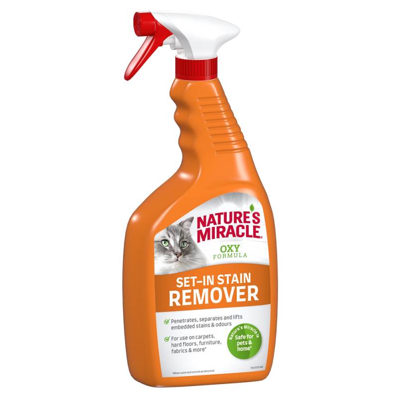 Nature's Miracle Katze Set-In Flecken- und Geruchsentferner - Sparpaket 2 x 709 ml von Nature's Miracle