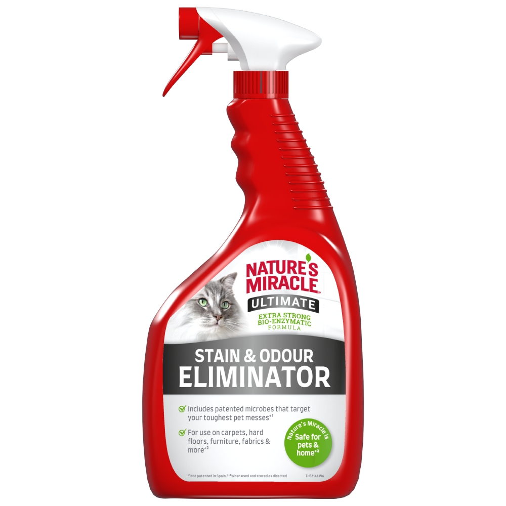 Nature's Miracle Ultimate Katze Flecken- & Geruchsentferner - 946 ml Nature's Miracle Ultimate Katze Flecken- & Geruchsentferner - 946 ml von Nature's Miracle