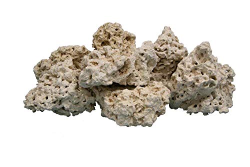 Nature's Ocean Korallenbasisstein, 10,2-20,3 cm, 9 kg von Nature's Ocean