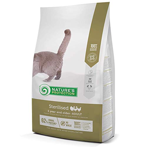 Nature's Protection Sterilisiertes Geflügelkatzenfutter, 7 kg von Nature's Protection