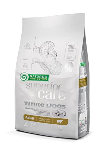 Nature's Protection Superior Care Trockenfutter für Hunde - Hypoallergenes Hundefutter Getreidefrei für Ausgewachsene, Aller Kleine Und Mini Rassen - Lamm, 10kg von Nature's Protection