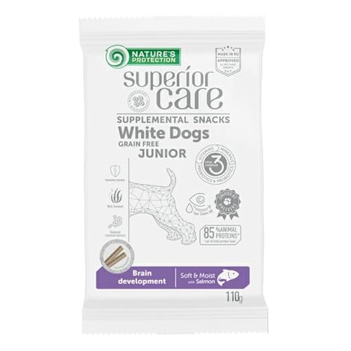 Natures PROT White Dog Snack Junior Grain Free Lachs, 110 g Natures PROT White Dog Snack Junior Grain Free Lachs, 110 g von Nature's Protection