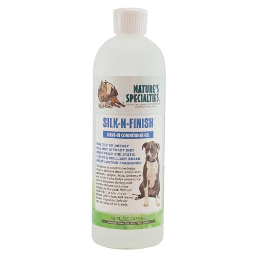Nature's Specialties Silk-N-Finish Leave-In-Conditioner Gel - Beseitigt Spliss, Verfilzungen, Frizz & Statische - Nicht fettende Formel - Hinterlässt einen Strahlenden Glanz, 473ml Nature's Specialties Silk-N-Finish Leave-In-Conditioner Gel - Beseitigt Spliss, Verfilzungen, Frizz & Statische - Nicht fettende Formel - Hinterlässt einen Strahlenden Glanz, 473ml von Nature?s Specialties Mfg