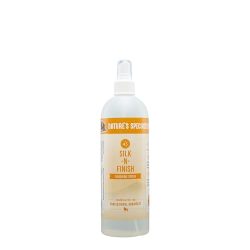 Nature's Specialties Silk-N-Finish Leave-In-Conditioner Gel - Beseitigt Spliss, Verfilzungen, Frizz & Statische - Nicht fettende Formel - Hinterlässt einen Strahlenden Glanz, 473ml von Nature?s Specialties Mfg