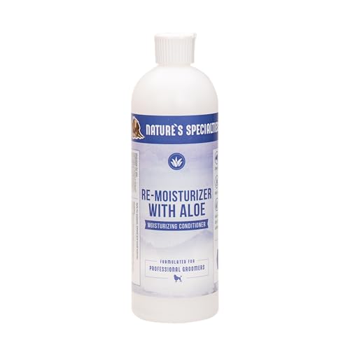 Nature's Specialties Aloe Re-Moisturizer Conditioner für Hunde - Spendet Feuchtigkeit und Pflegt - Lindert Juckende & Gereizte Haut - Ideal für Empfindliche Haut - Babypuder-Duft, 473ml Nature's Specialties Aloe Re-Moisturizer Conditioner für Hunde - Spendet Feuchtigkeit und Pflegt - Lindert Juckende & Gereizte Haut - Ideal für Empfindliche Haut - Babypuder-Duft, 473ml von Nature?s Specialties Mfg