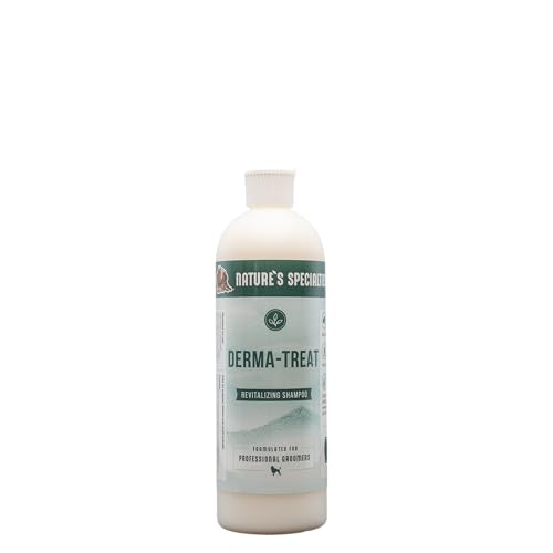 Nature's Specialties Derma-Treat Hundeshampoo - Natürliches Medizinisches Shampoo für Juckende Haut - Enthält Teebaumöl zur Beruhigung von Hautirritationen - Lindert Juckende Haut, 473ml Nature's Specialties Derma-Treat Hundeshampoo - Natürliches Medizinisches Shampoo für Juckende Haut - Enthält Teebaumöl zur Beruhigung von Hautirritationen - Lindert Juckende Haut, 473ml von Nature?s Specialties Mfg