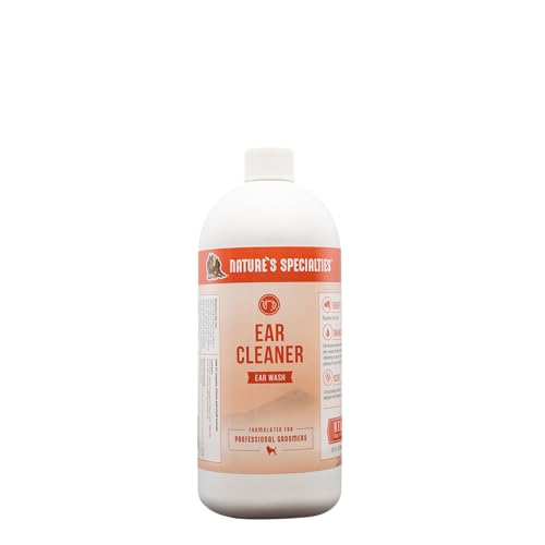 Nature's Specialties Ear Cleaner für Hunde - Ohrreiniger für Hunde - Hundeohrreiniger - Nicht Fettend & Angenehm Duftend für die Routinemäßige Ohrreinigung - Nicht Reizende Formel, 946ml Nature's Specialties Ear Cleaner für Hunde - Ohrreiniger für Hunde - Hundeohrreiniger - Nicht Fettend & Angenehm Duftend für die Routinemäßige Ohrreinigung - Nicht Reizende Formel, 946ml von Nature?s Specialties Mfg