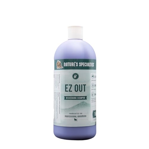 Nature's Specialties Ez Out Hundeshampoo: Leichtes Entwirren des Fells | Haustierfreundliche Formel | Sanft & Effektiv | Pflege und Grooming Lösung | Müheloses Pflegen, 946ml Nature's Specialties Ez Out Hundeshampoo: Leichtes Entwirren des Fells | Haustierfreundliche Formel | Sanft & Effektiv | Pflege und Grooming Lösung | Müheloses Pflegen, 946ml von Nature?s Specialties Mfg