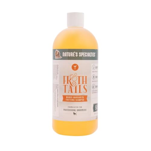 Nature's Specialties Froth Tails Mango Margarita Hundeshampoo - Tiefenreinigende Formel - 50:1 Verdünnung - Reinigt & Spendet Feuchtigkeit - Angereichert mit Oliven & Avocadoöl, 946ml Nature's Specialties Froth Tails Mango Margarita Hundeshampoo - Tiefenreinigende Formel - 50:1 Verdünnung - Reinigt & Spendet Feuchtigkeit - Angereichert mit Oliven & Avocadoöl, 946ml von Nature?s Specialties Mfg