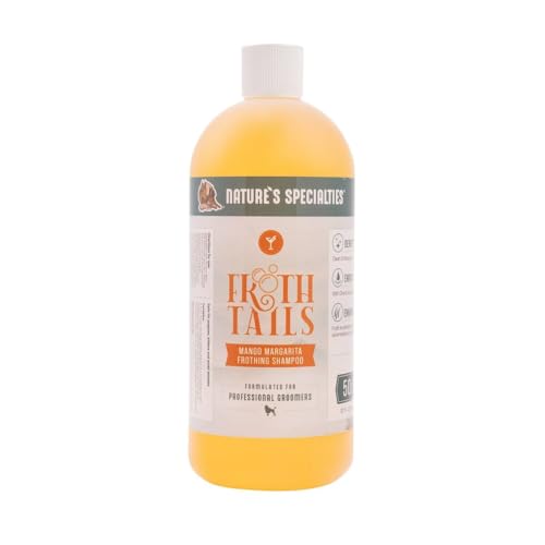 Nature's Specialties Froth Tails Mango Margarita Hundeshampoo - Tiefenreinigende Formel - 50:1 Verdünnung - Reinigt & Spendet Feuchtigkeit - Angereichert mit Oliven & Avocadoöl, 946ml von Nature?s Specialties Mfg