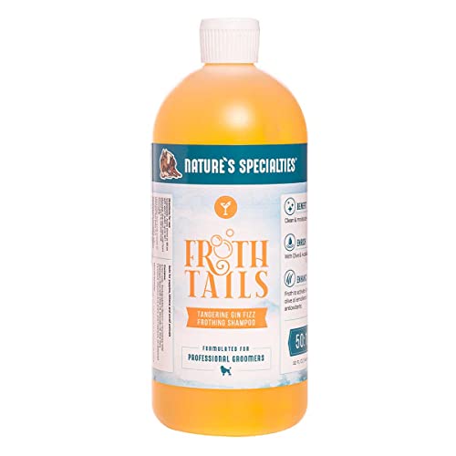 Nature's Specialties Froth Tails Tangerine Gin Fizz Hundeshampoo - Hochkonzentriertes Pflegeshampoo für Hunde & Katzen - Reinigt Gründlich & Spendet Feuchtigkeit - Mandarinenduft, 946ml Nature's Specialties Froth Tails Tangerine Gin Fizz Hundeshampoo - Hochkonzentriertes Pflegeshampoo für Hunde & Katzen - Reinigt Gründlich & Spendet Feuchtigkeit - Mandarinenduft, 946ml von Nature?s Specialties Mfg
