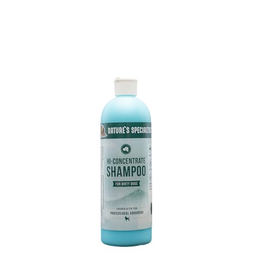 Nature's Specialties High Concentrate Hundeshampoo - Hochkonzentriertes Tiefenreinigendes Shampoo für Hunde - Texturiert & Entfettet- Hinterlässt Sauberes & Glänzendes Fell, 473ml Nature's Specialties High Concentrate Hundeshampoo - Hochkonzentriertes Tiefenreinigendes Shampoo für Hunde - Texturiert & Entfettet- Hinterlässt Sauberes & Glänzendes Fell, 473ml von Nature?s Specialties Mfg