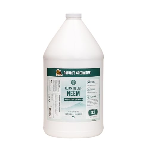 Nature's Specialties Quick Relief Neem Hundeshampoo - Medizinisches Shampoo für Juckende Haut - Reinigt Gründlich & Pflegt das Fell - Spendet Feuchtigkeit für Trockene, Juckende Haut, 3.8L Nature's Specialties Quick Relief Neem Hundeshampoo - Medizinisches Shampoo für Juckende Haut - Reinigt Gründlich & Pflegt das Fell - Spendet Feuchtigkeit für Trockene, Juckende Haut, 3.8L von Nature?s Specialties Mfg